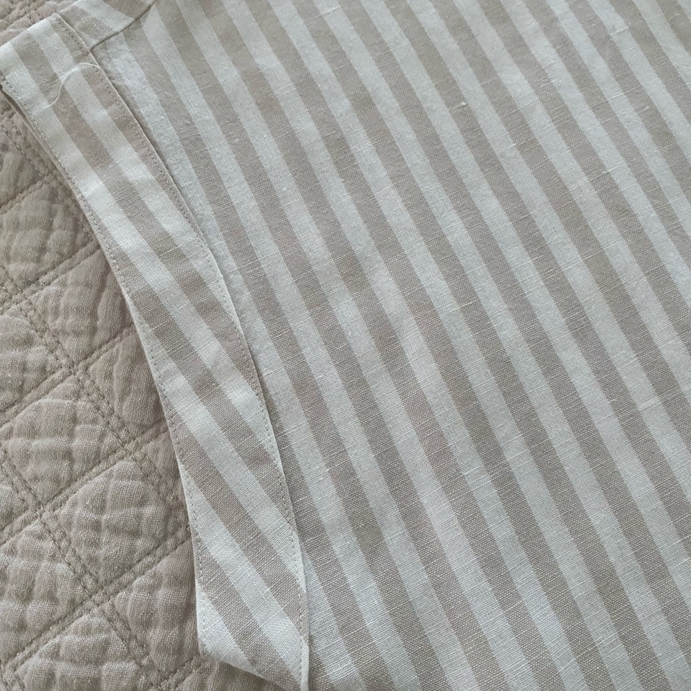 Ellen Tracy Linen Tunic Top - Picture 4 of 4